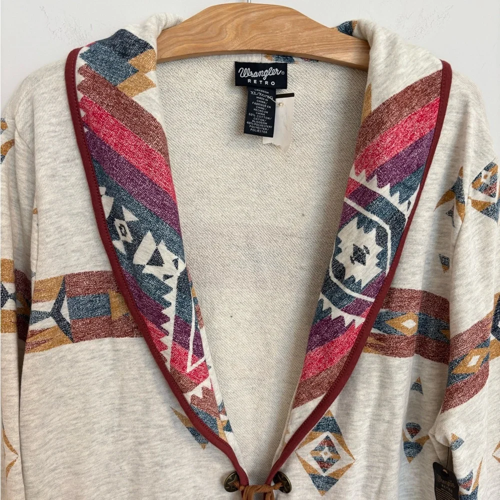 NWT Wrangler Retro Southwestern Cardigan - Picture 5 of 13